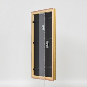 Cadre photo bois profil 44 or 59,4x84,1 cm verre standard