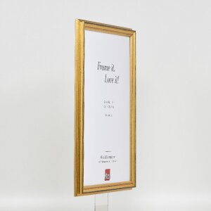 Cadre photo bois profil 44 or 59,4x84,1 cm verre standard
