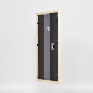 Cadre photo en bois pin 30x40 cm, verre transparent