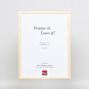 Cadre photo bois pin profil 45 50x65 cm verre clair