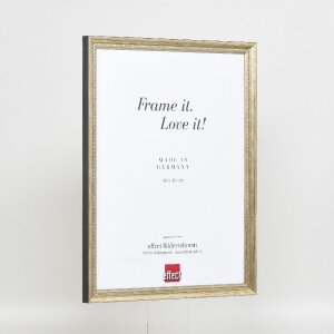 Cadre Photo Bois Profil 48 Doré 10x15 cm Verre Clair