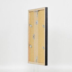 Cadre photo en bois effet Profil 48 argent 25x70 cm verre clair