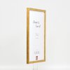 Cadre photo bois profil 51 antikgold 28x35 cm verre transparent