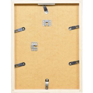 Cadre photo en bois noyer profil 54, 14,8x21 cm — Shabby chic