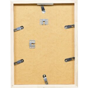 Cadre photo en bois chêne profil 54 30,5x91,5 cm vitre claire