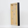 Effect Cadre photo en bois Profil 55 noir 70x70 cm verre normal