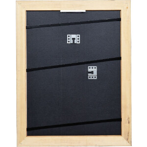 Cadre photo bois baroque marron 60x80 cm verre clair Profil 63