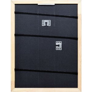 Cadre photo en bois Effect profil 67 marron 61x91,5 cm verre clair