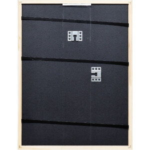 Cadre photo bois chêne profil 70 25x50 cm verre clair