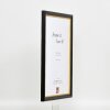 Effect Cadre photo en bois Profil 85 Noir 7x10 cm Verre normal