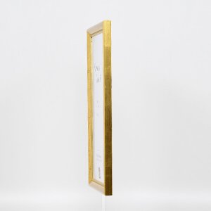 Effect Cadre photo en bois Profil 85 Or 59,4x84,1 cm Verre normal