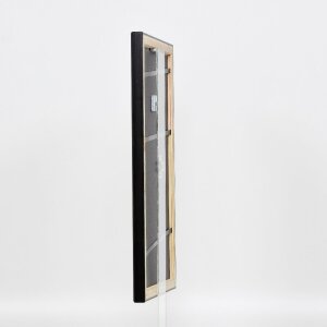 Effect Cadre photo en bois Profil 85 Noir 59,4x84,1 cm Verre normal