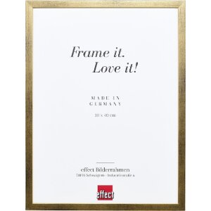 Cadre photo Effect Profil Top S or 20x28 cm verre normal