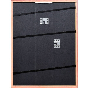 Cadre Photo en Bois Profil Top S Rouge 50x50 cm Verre Normal