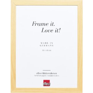 Cadre Photo Effect Profil Top Pro Naturel 24x30 cm Verre...