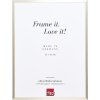 Cadre photo aluminium anti-incendie A1 champagner 25x35 cm