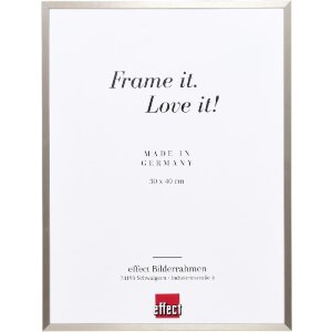 Cadre photo anti-incendie A1 gris brossé 60x60 cm...