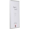 Cadre photo anti-incendie B1 aluminium argent 25x70 cm