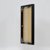 Cadre photo Effect aluminium Quadro 25x35 cm noir Verre antireflet