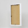 Cadre photo Effect en aluminium Quadro 25x60 cm blanc Verre antireflet