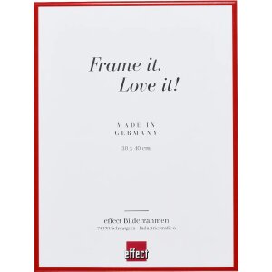 Cadre photo Effect en aluminium Quadro 25x60 cm rouge...