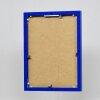 Cadre photo Effect aluminium Quadro 25x60 cm bleu Verre antireflet MDF arrière