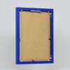 Cadre photo Effect aluminium Quadro 25x60 cm bleu Verre antireflet MDF arrière
