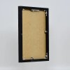 Cadre photo Effect en aluminium Quadro 25x60 cm noir Verre antireflet
