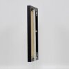 Cadre photo Effect en aluminium Quadro 25x60 cm noir Verre antireflet