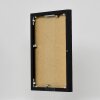 Cadre photo Effect en aluminium Quadro 25x60 cm noir brillant verre antireflet