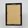 Cadre photo Effect en aluminium Quadro 25x60 cm noir brillant verre antireflet