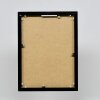 Cadre photo Effect en aluminium Quadro 25x60 cm noir brillant verre antireflet