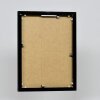 Cadre photo Effect en aluminium Quadro 25x60 cm noir brillant verre antireflet