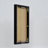 Cadre photo Effect en aluminium Quadro 25x60 cm noir brillant verre antireflet