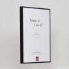 Cadre photo Effect en aluminium Quadro 25x60 cm noir brillant verre antireflet