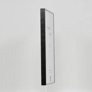 Effect Cadre photo en aluminium Quadro 25x60 cm argent antique verre antireflet