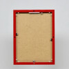 Cadre photo Effect en aluminium Quadro 40x60 cm rouge Verre antireflet MDF arrière