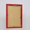 Cadre photo Effect en aluminium Quadro 40x60 cm rouge Verre antireflet MDF arrière