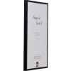 Cadre photo aluminium S2 anti-reflet noir 62x93 cm