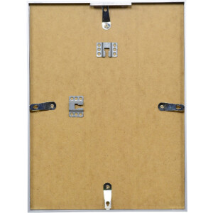 Cadre photo aluminium S2 verre antireflet argent 14,8x21 cm