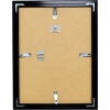 Cadre photo aluminium Profil S3 noir 18x27 cm verre anti-reflet