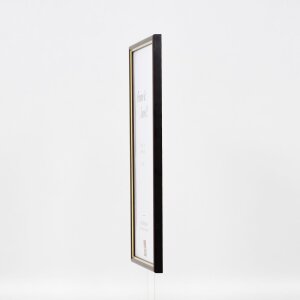Cadre en bois Effect Profil 23 brun noisette 25x35 cm verre antireflet
