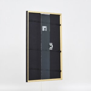 Cadre en bois Effect Profil 23 vert 25x50 cm Verre antireflet