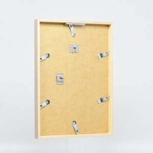 Cadre en bois Effect Profil 35 brun clair 25x60 cm Verre antireflet