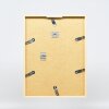 Cadre en bois Effect Profil 35 brun clair 25x60 cm Verre antireflet