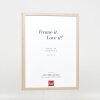Cadre en bois Effect Profil 35 brun clair 25x60 cm Verre antireflet
