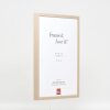 Cadre en bois Effect Profil 35 brun clair 25x70 cm Verre antireflet
