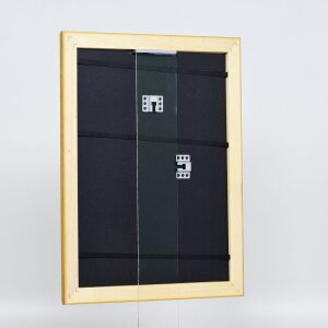 Cadre bois baroque Effect profil 37 or antique 45x60 cm verre antireflet