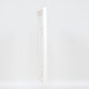 Cadre baroque en bois Effect Profil 37 blanc 50x75 cm verre antireflet