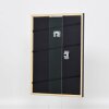 Effect Cadre photo en bois massif Profil 39 noir 20x25 cm verre antireflet
